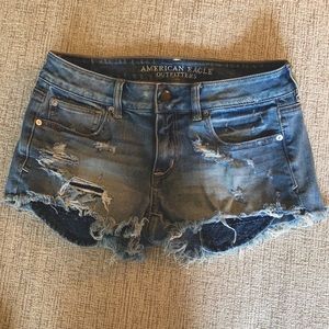 American eagle denim shorts